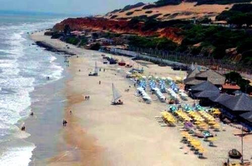 Praia Tabuba Do Morro Branco Suite 04 Pessoas Beberibe Eksteriør bilde